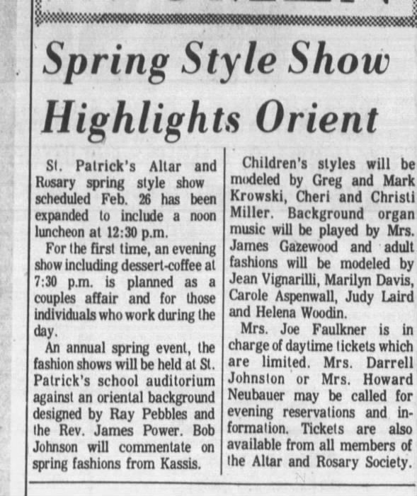 Greg and Mark Krowski Casper Star Tribune - Feb 24, 1972
